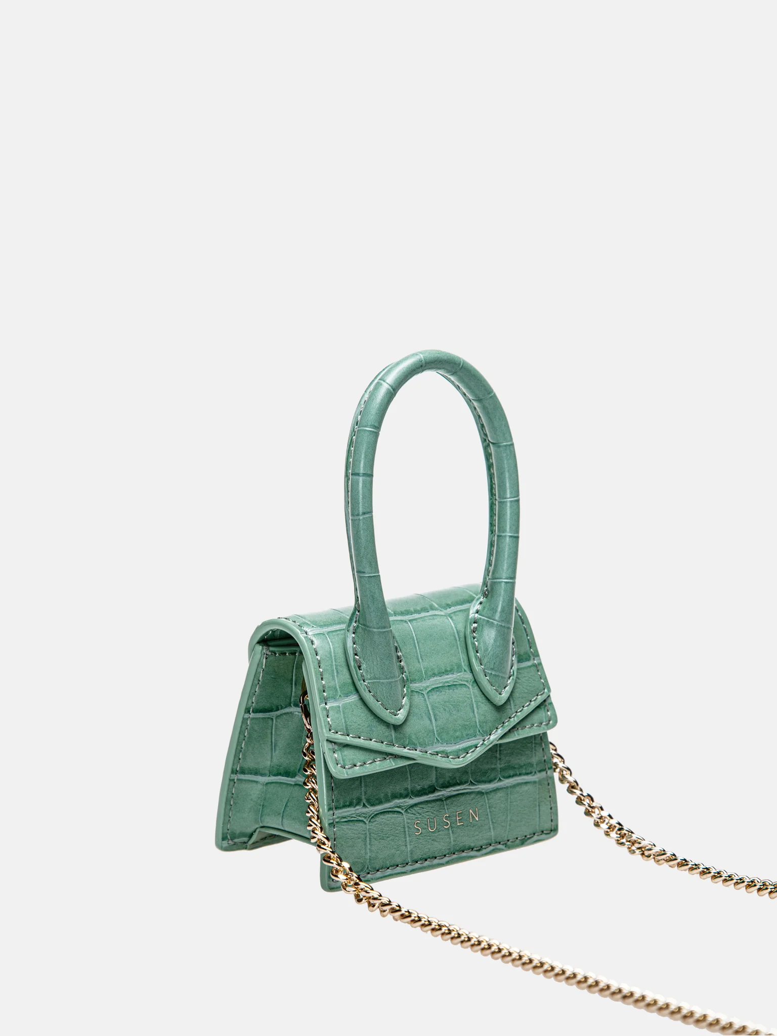 Mini Handbag 3047 (Green) image3